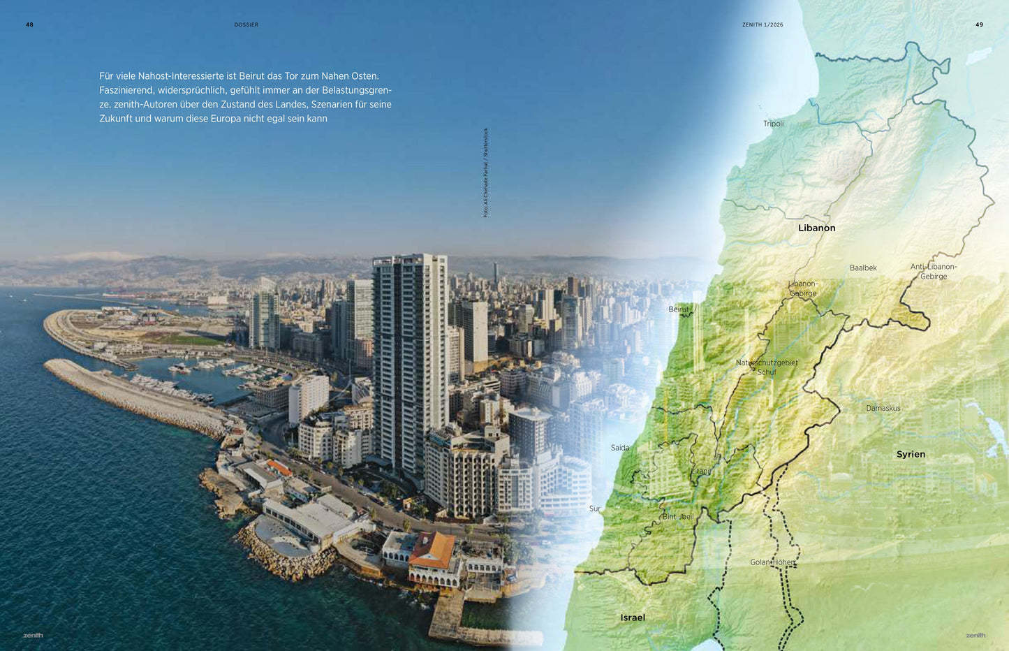 zenith 1/26: Rettet den Libanon!