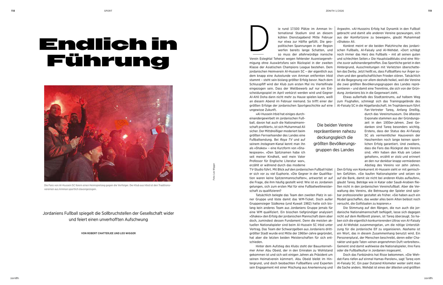 zenith 1/26: Rettet den Libanon!